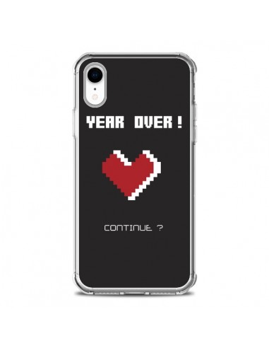 Coque iPhone XR Year Over Love Coeur Amour - Julien Martinez