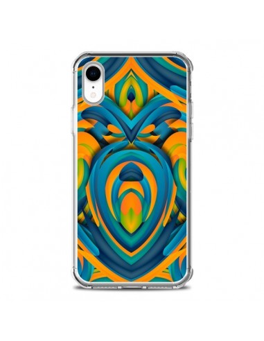 Coque iPhone XR Cross Heart Azteque Coeur - Eleaxart