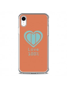 Coque iPhone XR Love 100 pour 100 Coeur Amour - Julien...