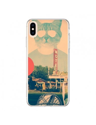 Coque iPhone XS Max Chat Fashion The Cat - Ali Gulec