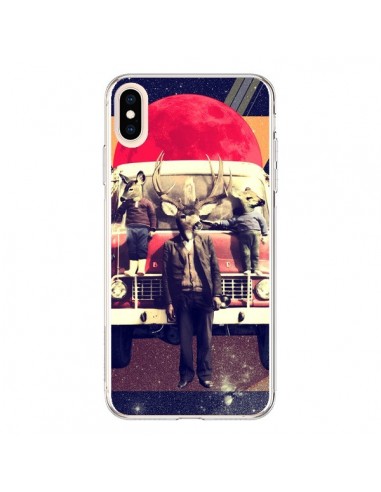 Coque iPhone XS Max Cerf Le Camion - Ali Gulec