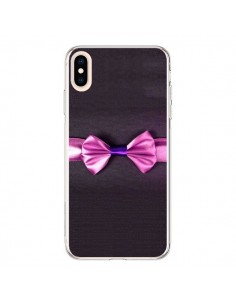 Coque iPhone XS Max Noeud Papillon Kitty Bow Tie - Asano...