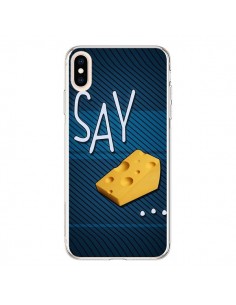 Coque iPhone XS Max Say Cheese Souris - Bertrand Carriere