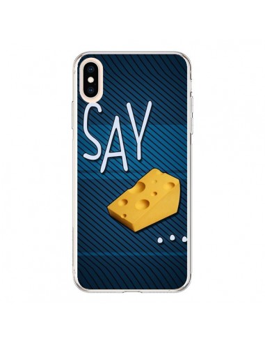 Coque iPhone XS Max Say Cheese Souris - Bertrand Carriere