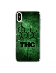 Coque iPhone XS Max THC Molécule - Bertrand Carriere