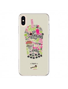 Coque iPhone XS Max Bubble Fever Original Flavour Beige -...