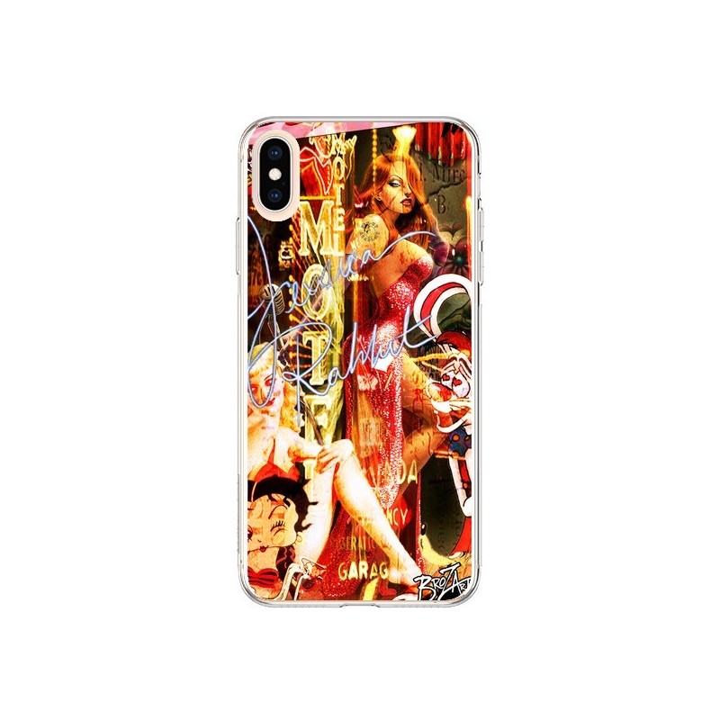 Coque iPhone XS Max Jessica Rabbit Betty Boop - Brozart