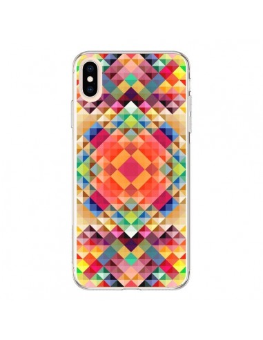 Coque iPhone XS Max Sweet Color Azteque - Danny Ivan