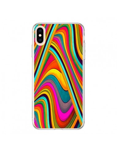 Coque iPhone XS Max Acid Vagues - Danny Ivan