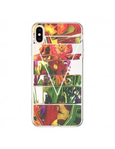Coque iPhone XS Max Facke Flowers Fleurs - Danny Ivan