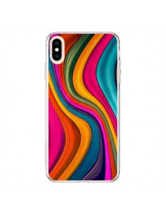 Coque iPhone XS Max Love Color Vagues - Danny Ivan