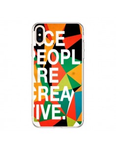 Coque iPhone XS Max Nice people are creative art - Danny...