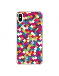 Coque iPhone XS Max Sweet Pattern Mosaique Azteque -...