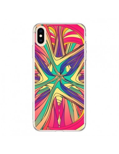 Coque iPhone XS Max Veins Veines Azteque Vagues - Danny Ivan