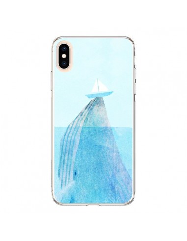 Coque iPhone XS Max Baleine Whale Bateau Mer - Eric Fan