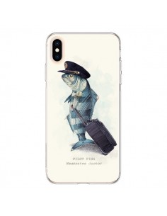 Coque iPhone XS Max The Pilot Fish Poisson Pilote - Eric Fan