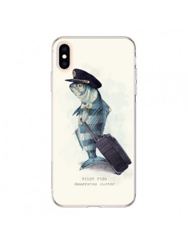 Coque iPhone XS Max The Pilot Fish Poisson Pilote - Eric Fan