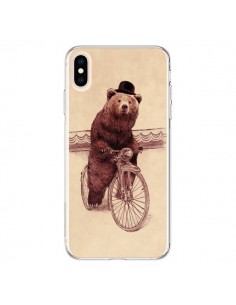 Coque iPhone XS Max Ours Velo Barnabus Bear - Eric Fan
