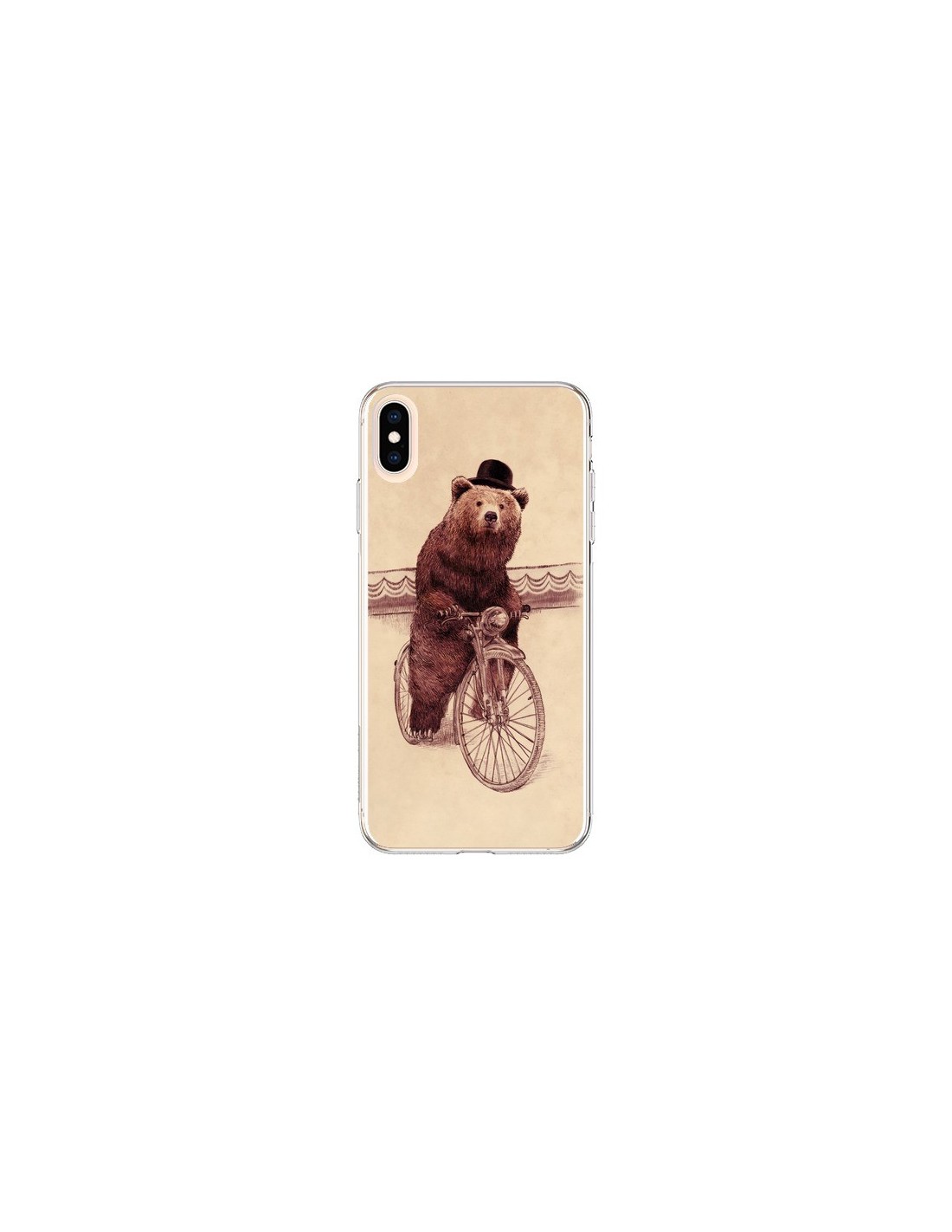 Coque en Bois - Apple iPhone - Le Vélo