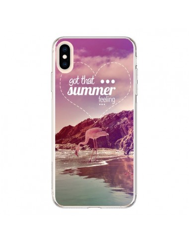 Coque iPhone XS Max Summer Feeling été - Eleaxart