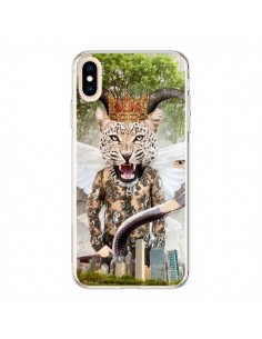 Coque iPhone XS Max Hear Me Roar Leopard - Eleaxart