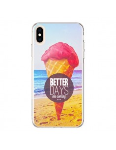 Coque iPhone XS Max Glace Ice Cream été - Eleaxart