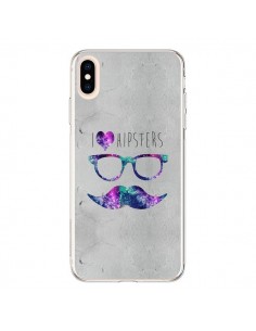 Coque iPhone XS Max I Love Hipsters - Eleaxart