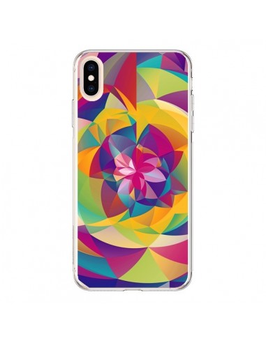 Coque iPhone XS Max Acid Blossom Fleur - Eleaxart