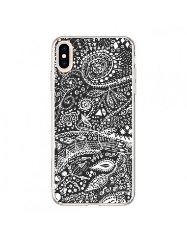 coque iphone xs noir et blanc