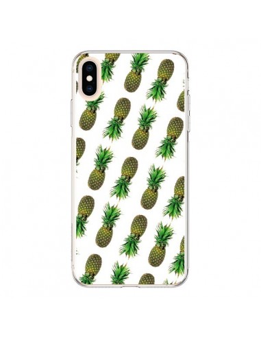 Coque iPhone XS Max Ananas Pineapple Fruit - Eleaxart