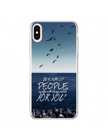 Coque iPhone XS Max Sea Mer Plage - Eleaxart