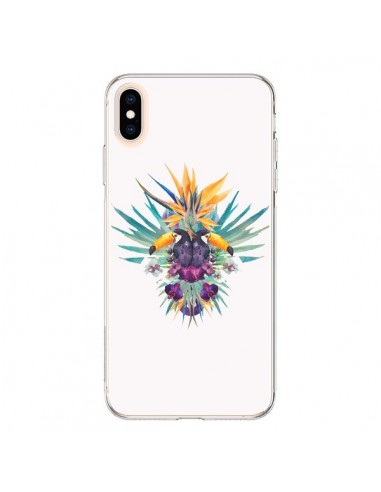 Coque iPhone XS Max Exotic Toucans Summer Ete - Eleaxart