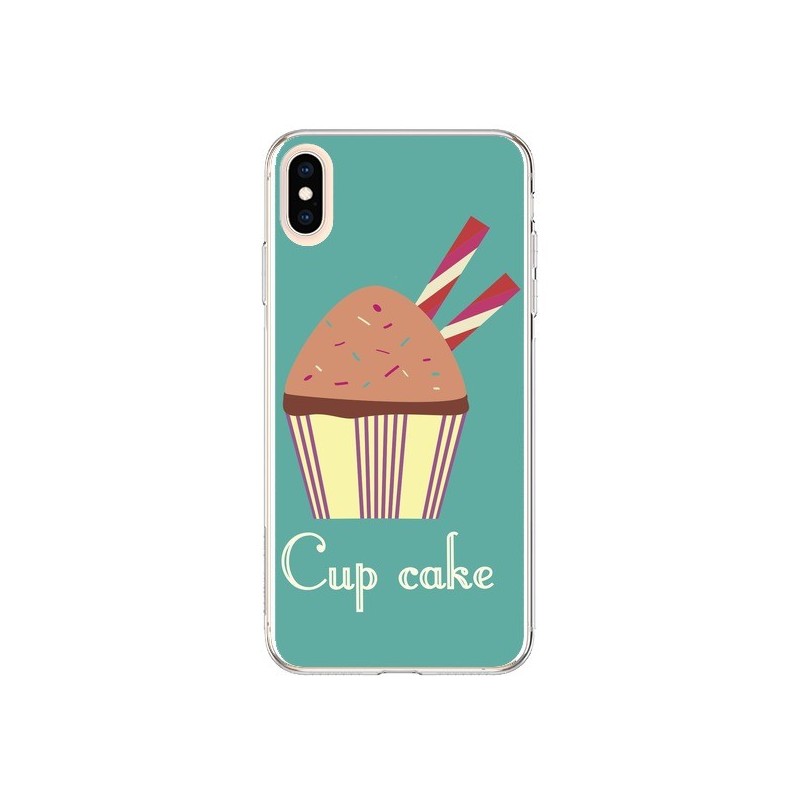 Coque iPhone XS Max Cupcake Chocolat - Léa Clément