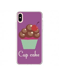 Coque iPhone XS Max Cupcake Cerise Chocolat - Léa Clément