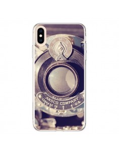 Coque iPhone XS Max Appareil Photo Vintage Findings -...
