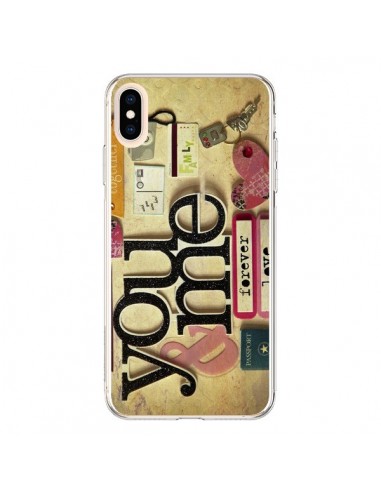 Coque iPhone XS Max Me And You Love Amour Toi et Moi - Irene Sneddon