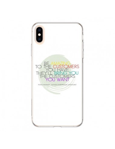 Coque iPhone XS Max Peter Shankman, Customers - Shop Gasoline