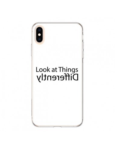 Coque iPhone XS Max Look at Different Things Black - Shop Gasoline