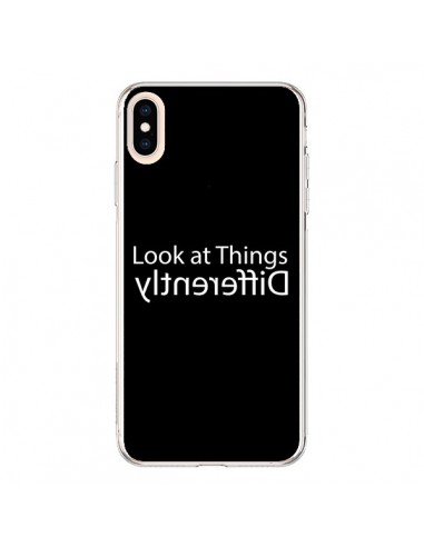 Coque iPhone XS Max Look at Different Things White - Shop Gasoline