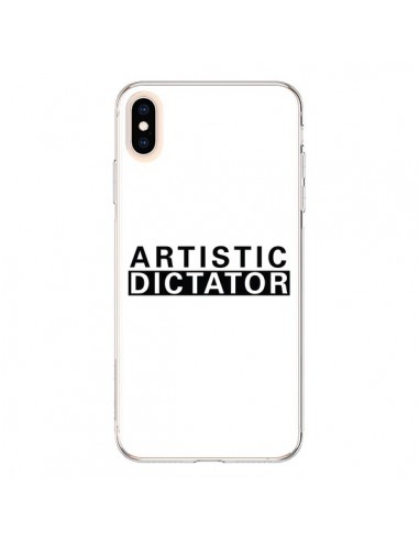 Coque iPhone XS Max Artistic Dictator Black - Shop Gasoline