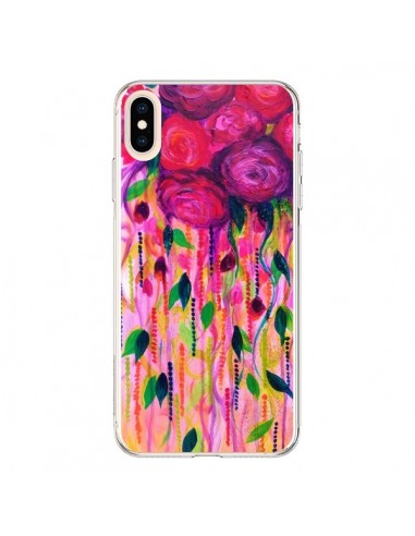 Coque iPhone XS Max Roses Rouges - Ebi Emporium