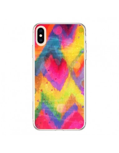 Coque iPhone XS Max Coeur Tribal - Ebi Emporium