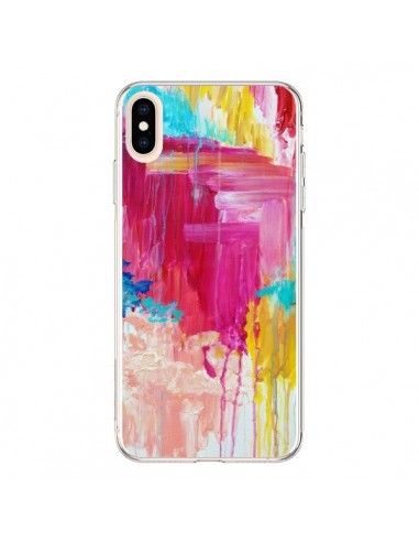 Coque iPhone XS Max Elated Peinture - Ebi Emporium