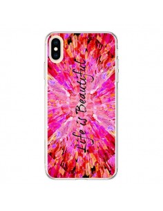 Coque iPhone XS Max Life is Beautiful - Ebi Emporium