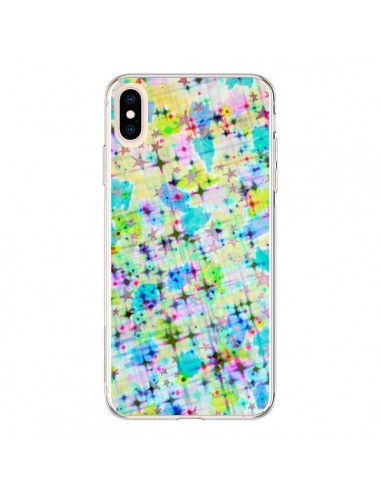 Coque iPhone XS Max Stars Etoiles Bleues - Ebi Emporium