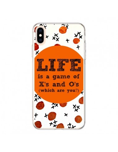 Coque iPhone XS Max Life is a Game XoXo - Ebi Emporium