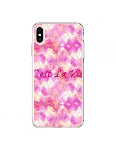 Coque iPhone XS Max C'est La Vie - Ebi Emporium