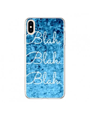 Coque iPhone XS Max Blah Blah Blah - Ebi Emporium