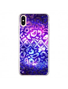 Coque iPhone XS Max Tribal Leopard Galaxy - Ebi Emporium