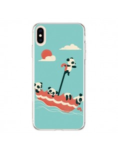 Coque iPhone XS Max Parapluie Flottant Panda - Jay Fleck
